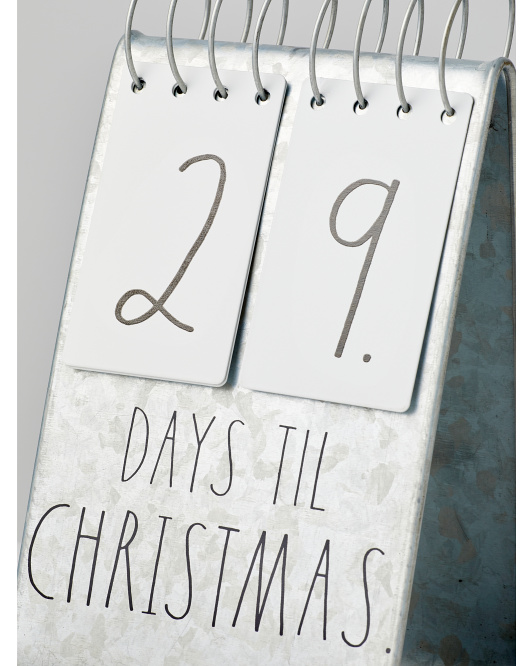 Countdown To Christmas Calendar - RAE DUNN