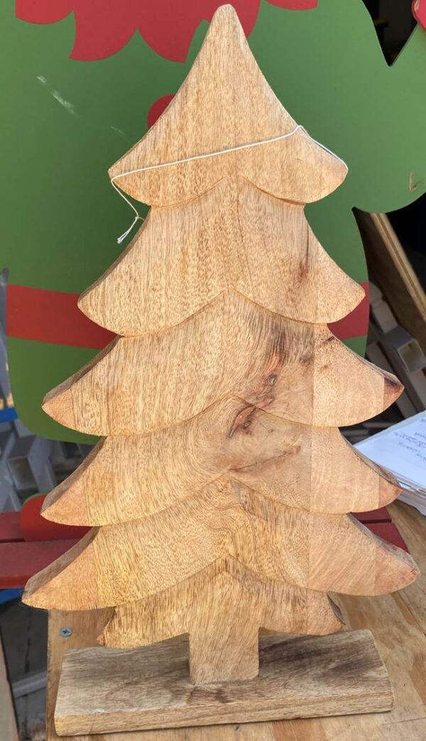 buy real Wood Carved Christmas Tree
